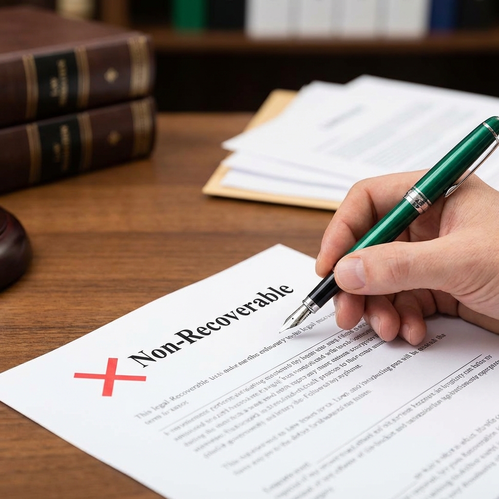 Charges non récupérables